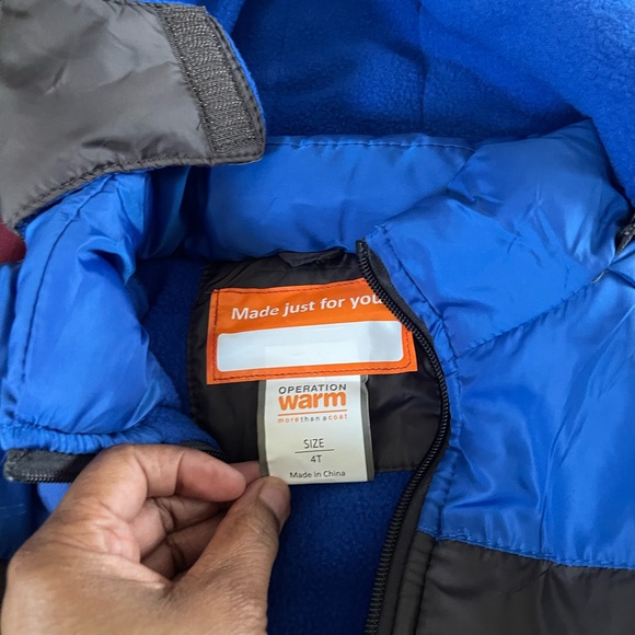 Operation Warm Kids Jacket - Picture 2 of 2